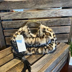 Leopard Fuzzy Date Night Bag 👜